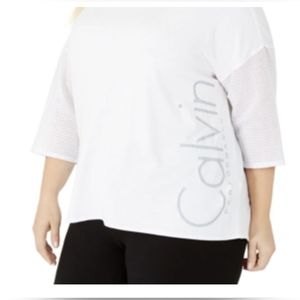 Calvin Klein women's T-shirt performance plus size 1X.